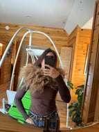 CJ Sews X Wildom Sheepskin Collar #6