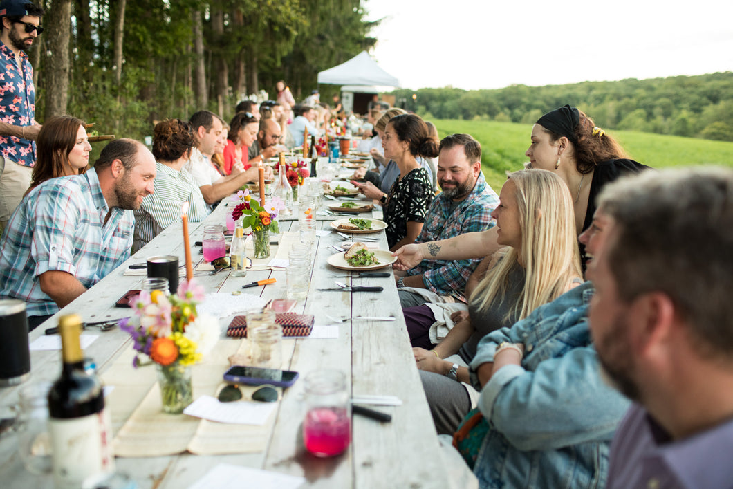 DINNER ON THE FARM