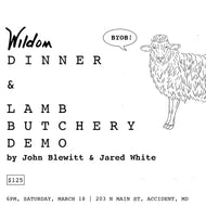 LAMB BUTCHERY DEMO | 03.18